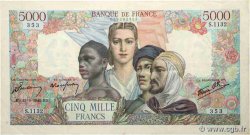5000 Francs EMPIRE FRANÇAIS FRANCIA  1945 F.47.43