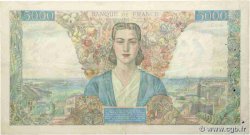 5000 Francs EMPIRE FRANÇAIS FRANCIA  1945 F.47.43 BC+