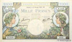 1000 Francs COMMERCE ET INDUSTRIE FRANCE  1941 F.39.04