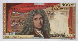 500 Nouveaux Francs MOLIÈRE FRANCE  1966 F.60.09