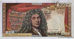 500 Nouveaux Francs MOLIÈRE FRANCE  1964 F.60.07 TB+