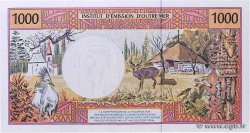 1000 Francs FRENCH PACIFIC TERRITORIES  2000 P.02d FDC