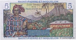 5 Francs Bougainville SAN PEDRO Y MIGUELóN  1946 P.22 SC+