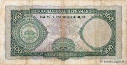 100 Escudos MOZAMBIQUE  1961 P.109b TB