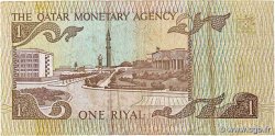 1 Riyal QATAR  1980 P.07 TB+