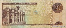 20 Pesos Oro RÉPUBLIQUE DOMINICAINE  2002 P.169b TB