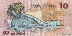 10 Dollars Petit numéro COOK INSELN  1987 P.04a