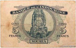 5 Francs NOUVELLE CALÉDONIE  1944 P.48 pr.TB