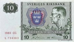 10 Kronor SUÈDE  1983 P.52e