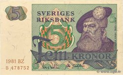 5 Kronor SUÈDE  1981 P.51d
