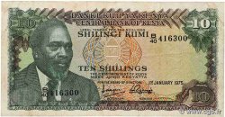 10 Shillings KENIA  1975 P.12a