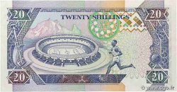 20 Shillings KENIA  1993 P.31a fVZ