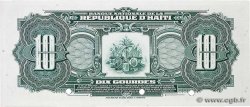 10 Gourdes Spécimen HAÏTI  1946 P.173s SPL+