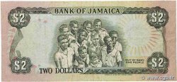 2 Dollars JAMAÏQUE  1986 P.69b TB