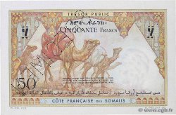 50 Francs Spécimen DJIBOUTI  1952 P.25s XF