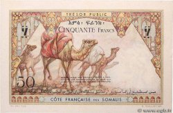 50 Francs DJIBUTI  1952 P.25 SPL+