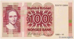 100 Kroner NORVÈGE  1985 P.43c