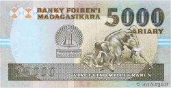 25000 Francs - 5000 Ariary MADAGASKAR  1993 P.074Aa ST