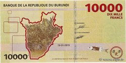10000 Francs BURUNDI  2015 P.54 ST
