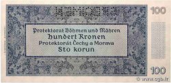 100 Korun Spécimen BöHMEN UND Mähren  1940 P.07s fST+