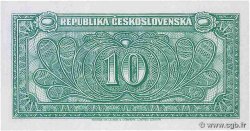 10 Korun TCHÉCOSLOVAQUIE  1945 P.060a pr.NEUF