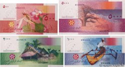 500, 1000, 2000 et 5000 Francs Lot COMOROS  2005 P.15a, P.16a, P.17 et P.18a UNC