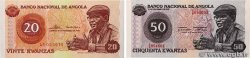 20 et 50 Kwanzas Lot ANGOLA  1976 P.109 et P.114