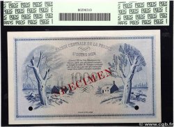 1000 Francs Phénix Spécimen GUADELOUPE  1944 P.30s UNC-