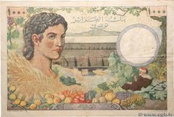 1000 Francs TUNISIA  1946 P.26 VF-
