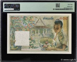 100 Piastres - 100 Kip FRENCH INDOCHINA  1954 P.103 AU
