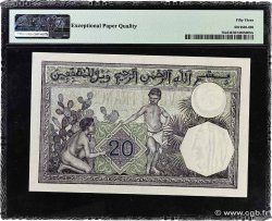 20 Francs ALGERIEN  1915 P.078a VZ+