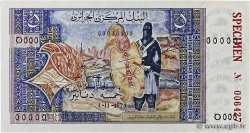 5 Dinars Spécimen ALGÉRIE  1970 P.126s