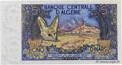 5 Dinars Spécimen ALGERIA  1970 P.126s UNC-