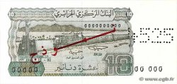 10 Dinars Spécimen ALGÉRIE  1983 P.132s