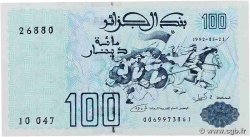 100 Dinars Fauté ALGERIA  1992 P.137