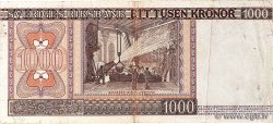1000 Kronor SWEDEN  1984 P.55b F+