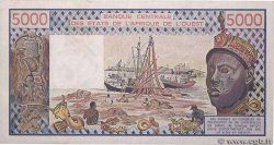 5000 Francs STATI AMERICANI AFRICANI  1989 P.608He q.SPL