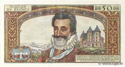 50 Nouveaux Francs HENRI IV FRANCE  1959 F.58.02 VF+