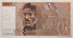 100 Francs DELACROIX 442-1 & 442-2 Fauté FRANCE  1994 F.69ter.01a SUP+