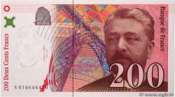 200 Francs EIFFEL Sans STRAP Fauté FRANCIA  1996 F.75f4.02