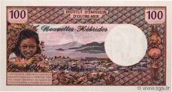 100 Francs NEW HEBRIDES  1972 P.18b UNC-