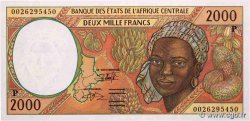 2000 Francs type 1993P CHAD  2000 A.292Pg