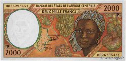 2000 Francs type 1993P CHAD  2000 A.292Pg