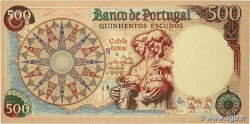 500 Escudos Petit numéro PORTUGAL  1966 P.170a pr.NEUF