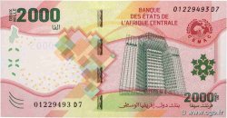 2000 Francs CENTRAL AFRICAN STATES  2020 P.702