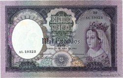 1000 Escudos PORTUGAL  1961 P.166 AU-