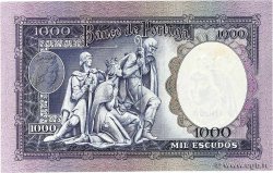 1000 Escudos PORTUGAL  1961 P.166 AU-