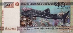 40 Francs Commémoratif DJIBOUTI  2017 P.46