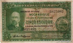 5 Escudos MOZAMBIQUE  1945 P.094