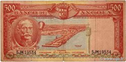 500 Escudos ANGOLA  1956 P.090